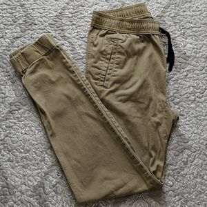 Tucker + Tate Woven Khaki Jogger Pants